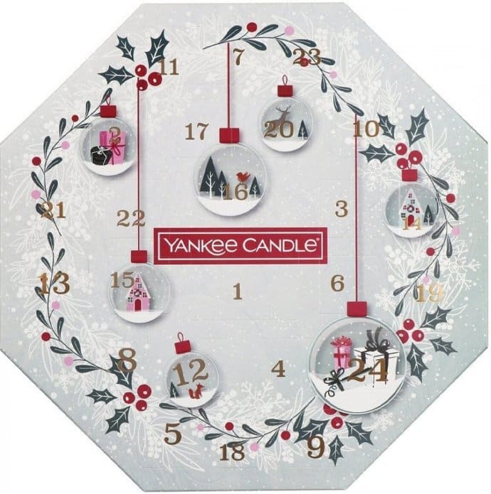 Svíčkový adventní kalendář Yankee Candle